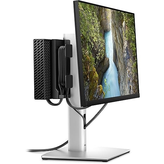 Dell MFS22 Pro Micro All-in-One Stand for OptiPlex Desktop and Monitor Mounting Solution