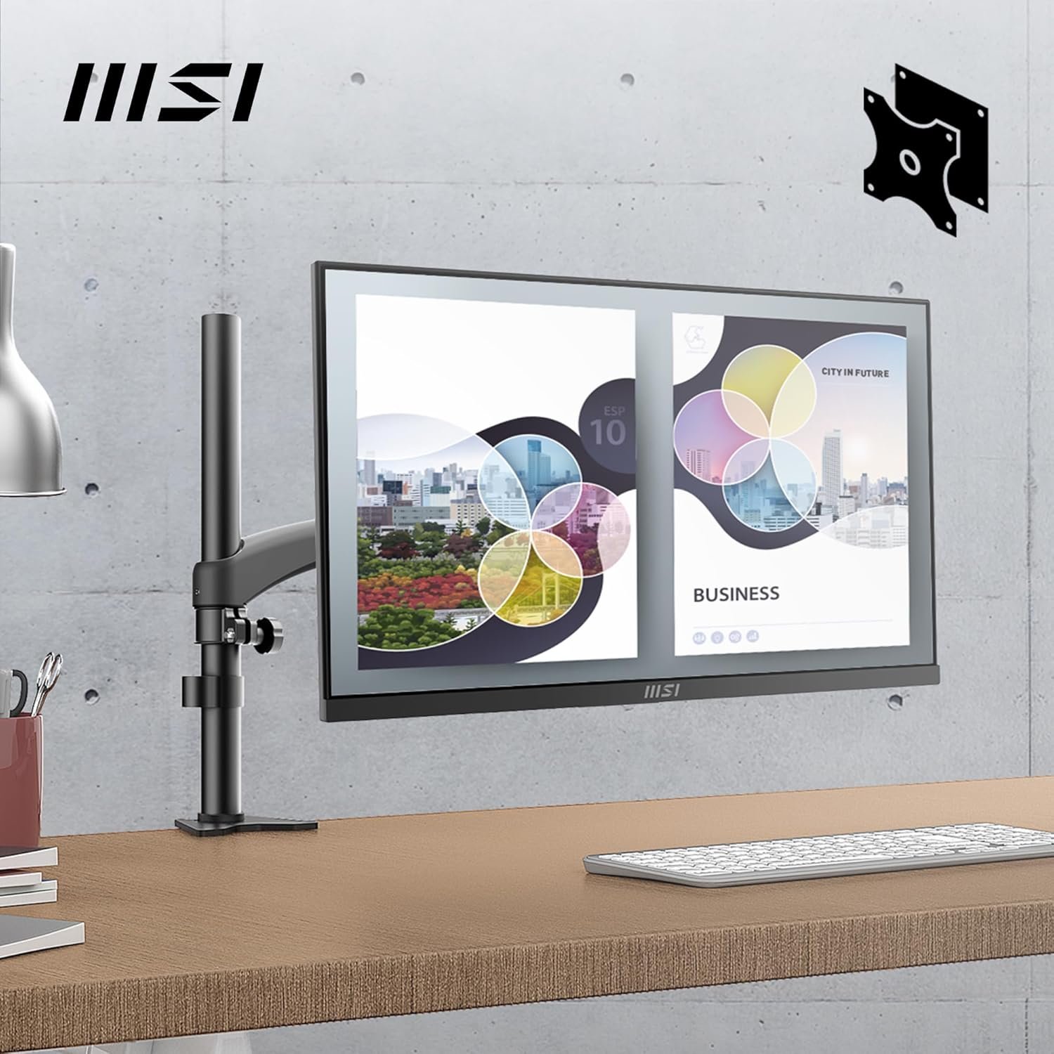 MSI PRO MP251 24.5-inch Full HD 1080p 100Hz 4ms IPS Professional Business Monitor