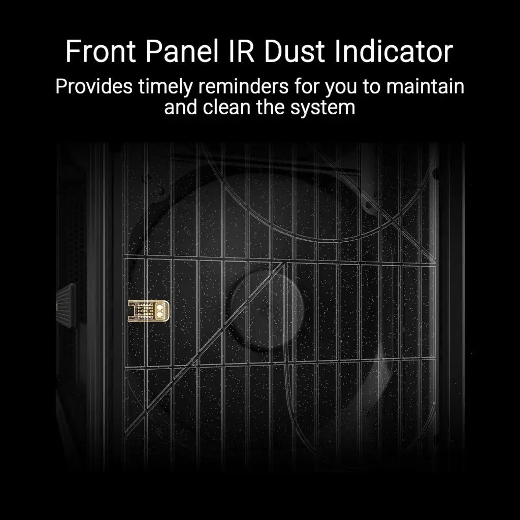 ASUS ProArt PA602 E-ATX Full Tower Computer Case with Tempered Glass and Wood Accents
