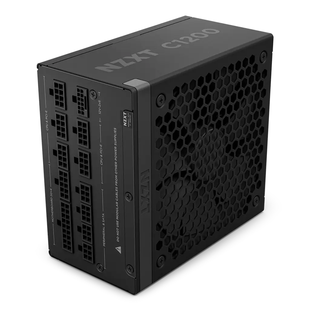 NZXT C1200 1200W 80 Plus Gold Fully Modular ATX 3.1 Power Supply Unit