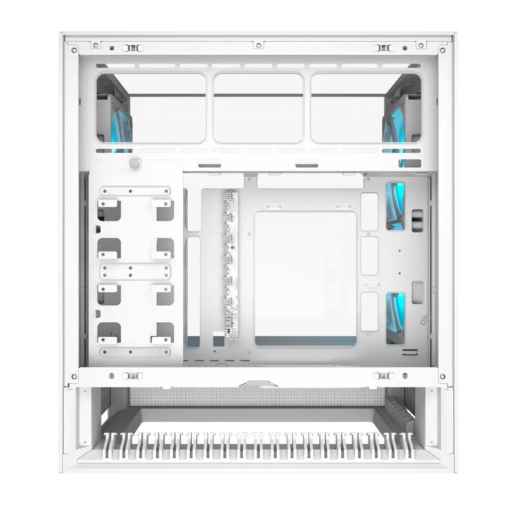 Cougar OmnyX White Mid-Tower PC Case with 4x 160mm Omnidirectional Dynamic Flow PWM Fans