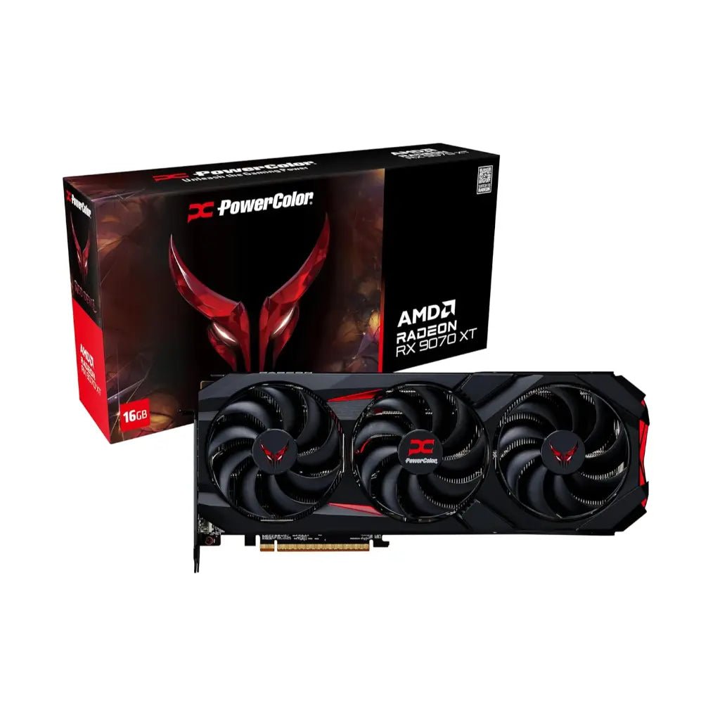 PowerColor Red Devil AMD Radeon RX 9070 XT 16GB GDDR6 Gaming Graphics Card
