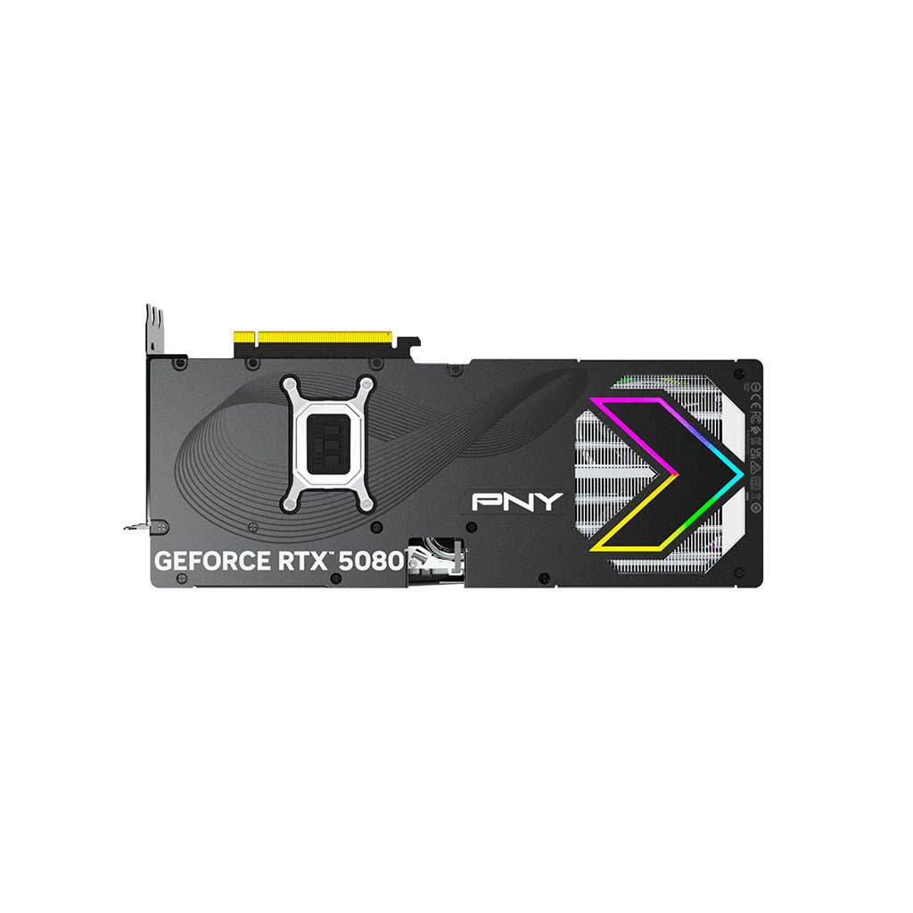 PNY GeForce RTX 5080 16GB GDDR7 EPIC-X ARGB Triple Fan Overclocked Graphics Card