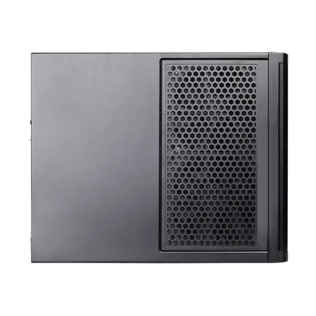 SilverStone DS380 Mini-ITX/Mini-DTX NAS Chassis with 8 Hot-Swap Drive Bays and USB 3.0 - Black