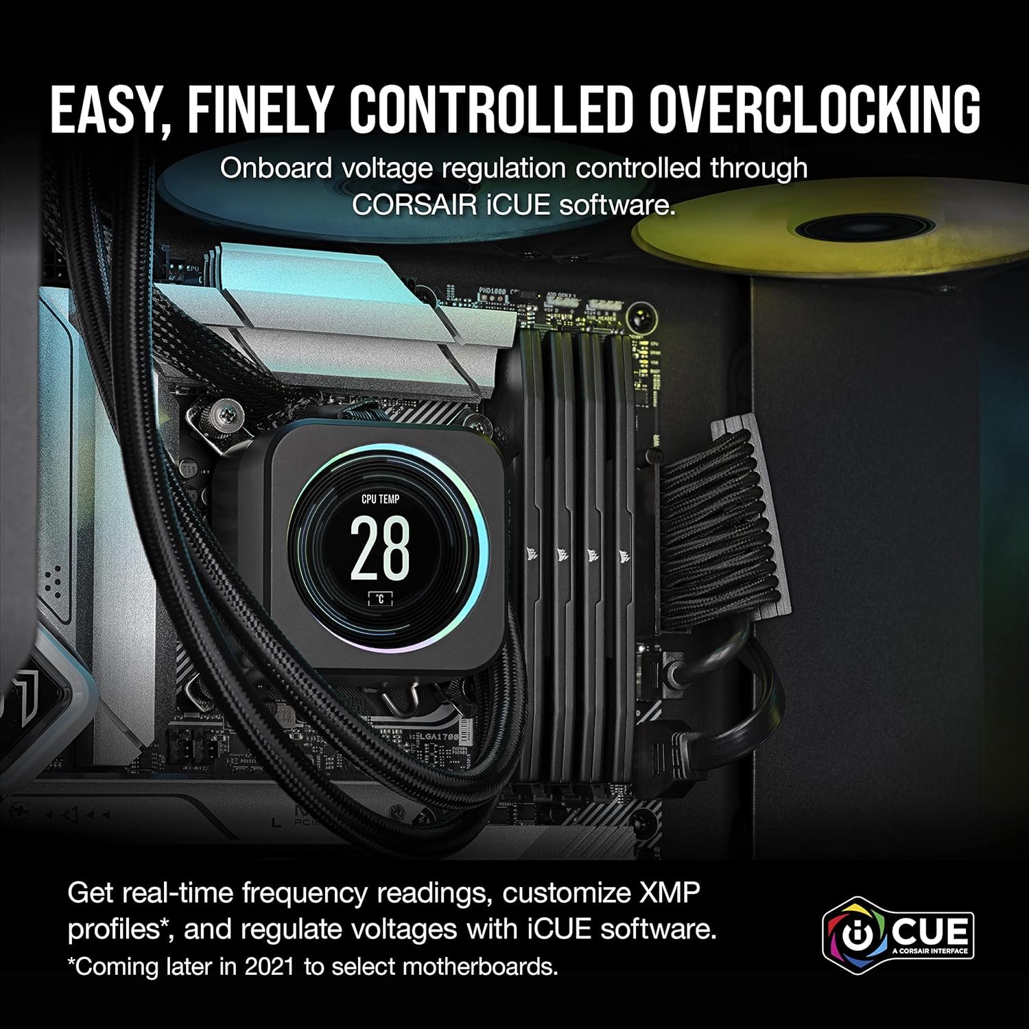 CORSAIR VENGEANCE 32GB (2x16GB) DDR5 7000MHz CL34 High-Performance Desktop Memory Kit