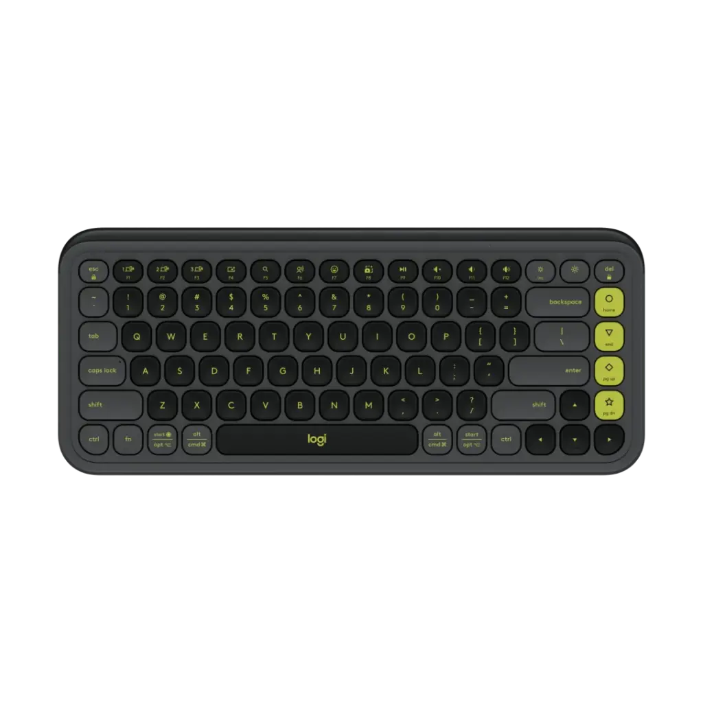 Logitech POP Icon Keys Slim Multi-Device Wireless Bluetooth Keyboard - Graphite