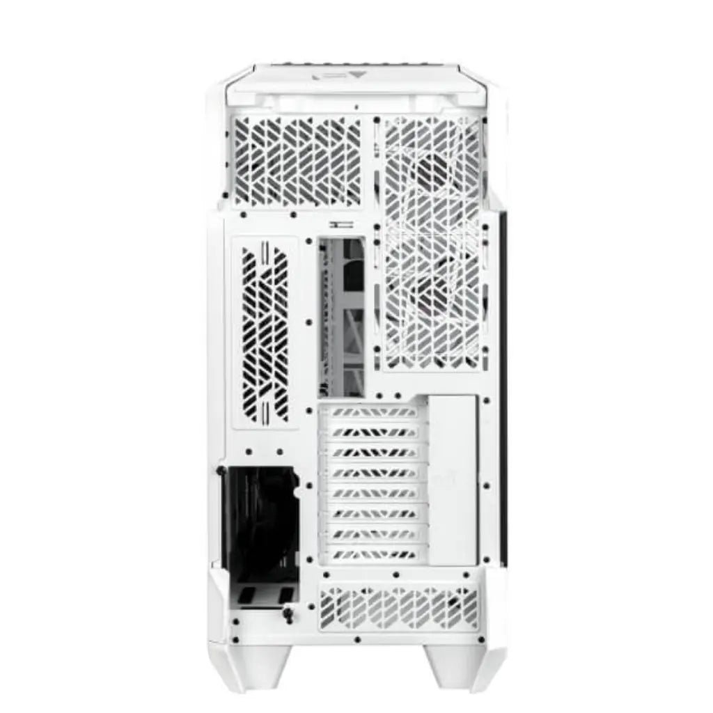 Cooler Master HAF 700 High Air Flow Tempered Glass Full Tower E-ATX Gaming PC Case - White