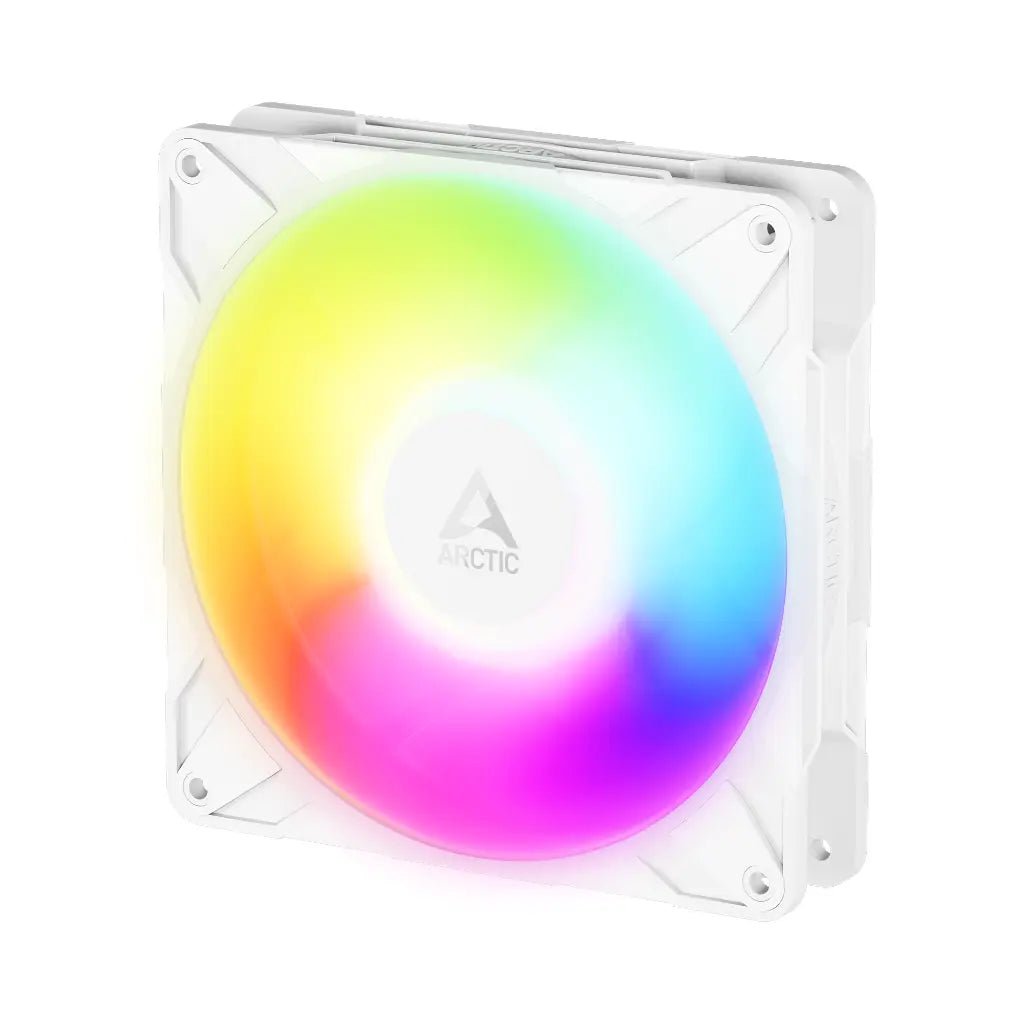 ARCTIC P14 Pro Reverse A-RGB 140mm PWM High-Performance Case Fan - White
