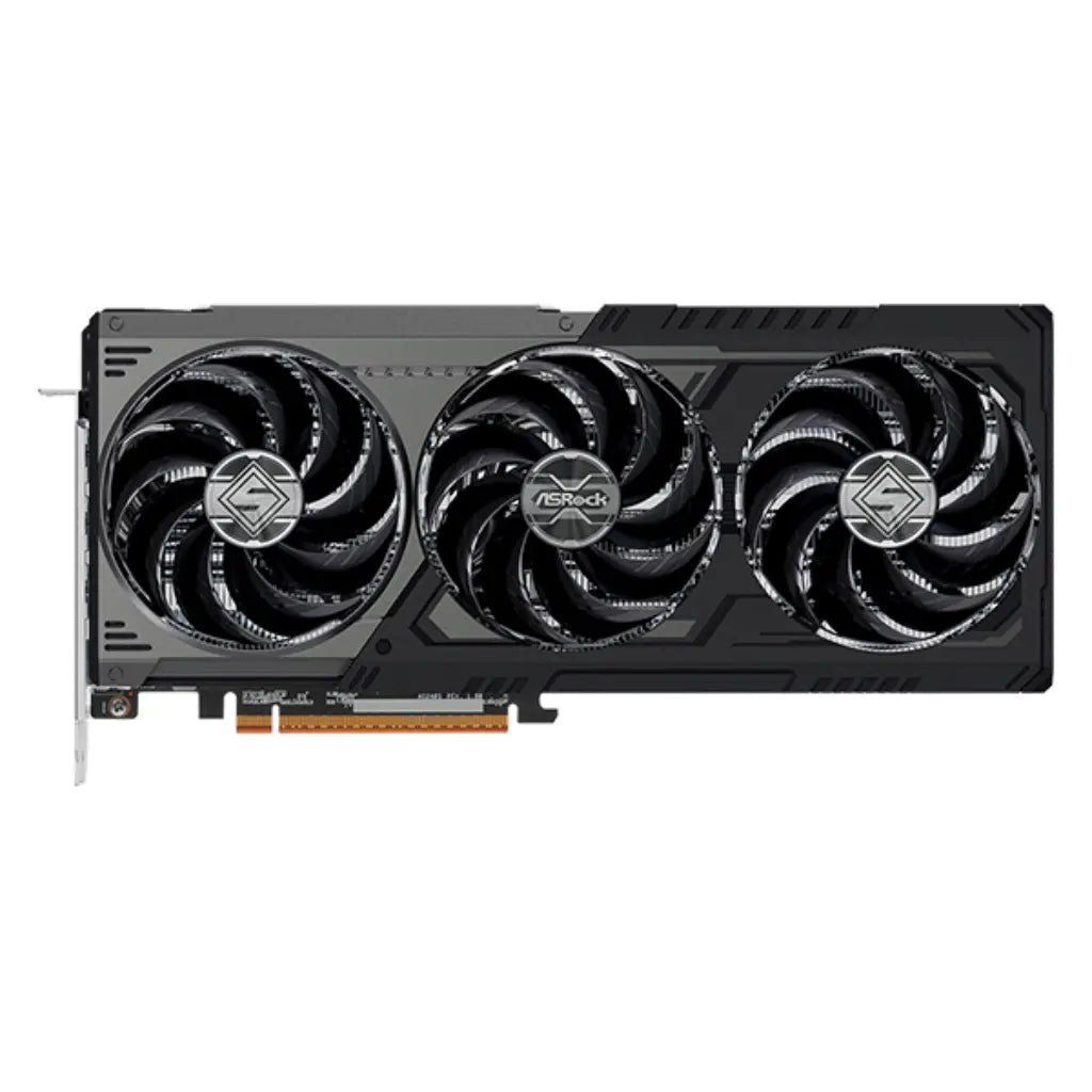 ASRock Steel Legend AMD Radeon RX 9070 XT 16GB GDDR6 Graphics Card - Dark Edition