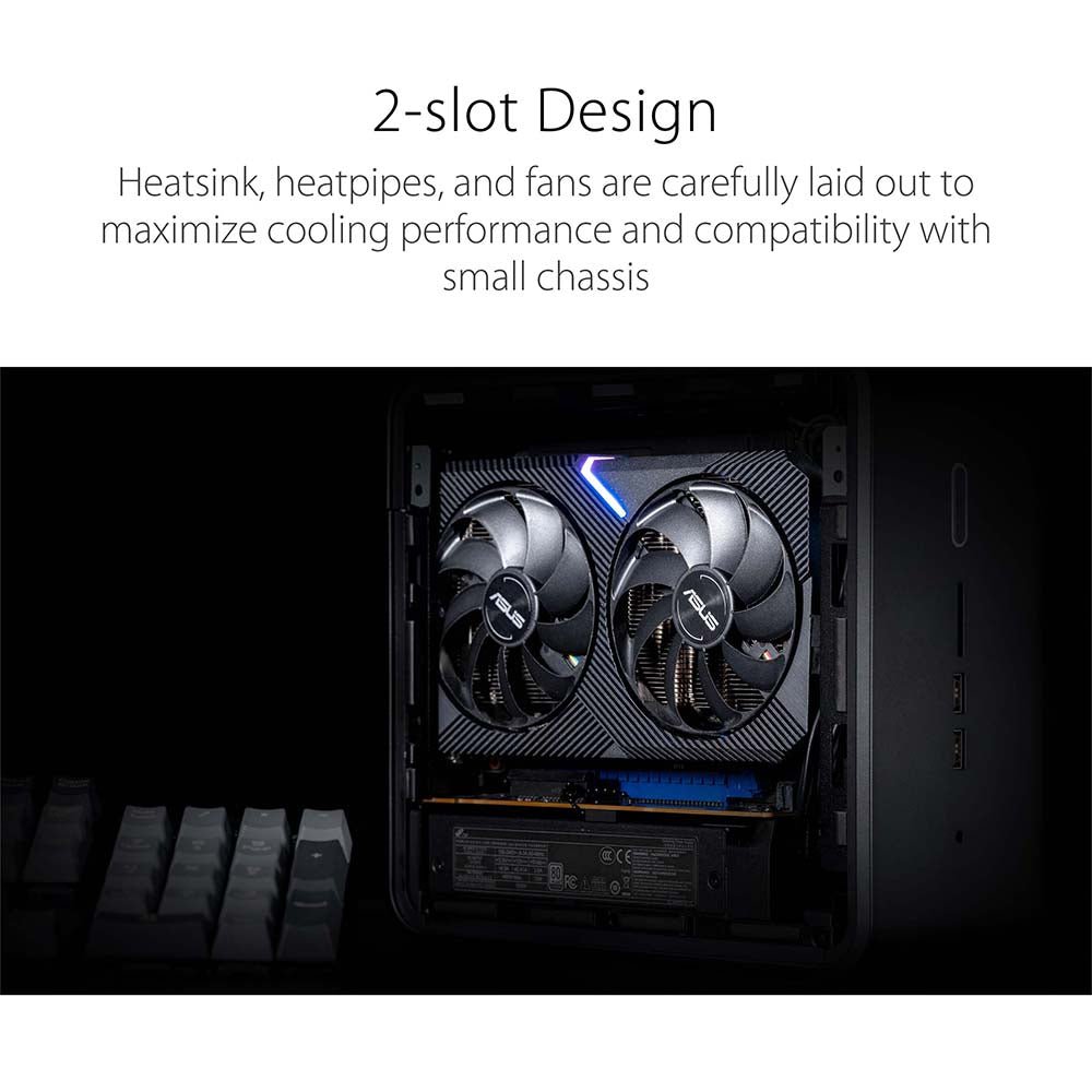 ASUS Dual GeForce RTX 3050 OC V2 Edition 8GB GDDR6 128-Bit Gaming Graphics Card