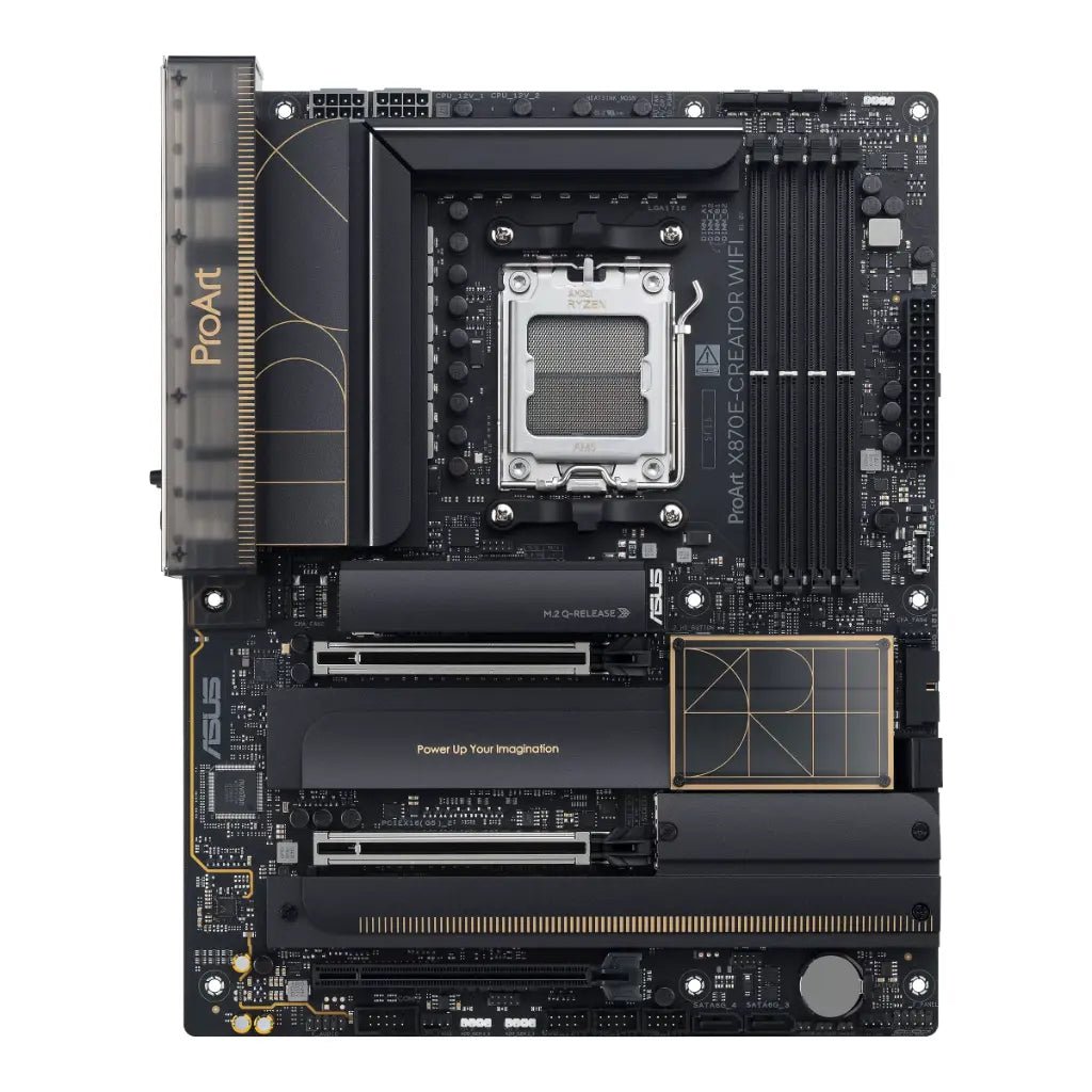 ASUS ProArt X870E-Creator WiFi AMD AM5 ATX Motherboard with 10Gb Ethernet and DDR5 Support