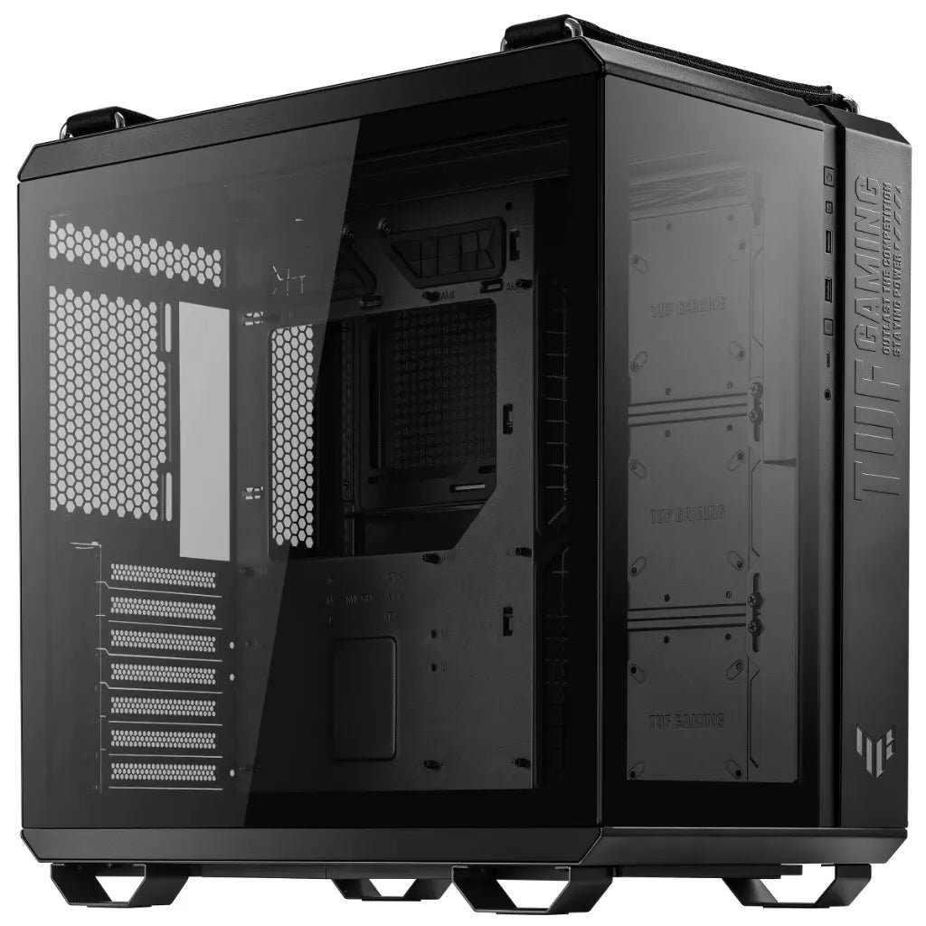 ASUS TUF Gaming GT502 Dual Chamber Mid-Tower ATX PC Case with Tempered Glass Panels