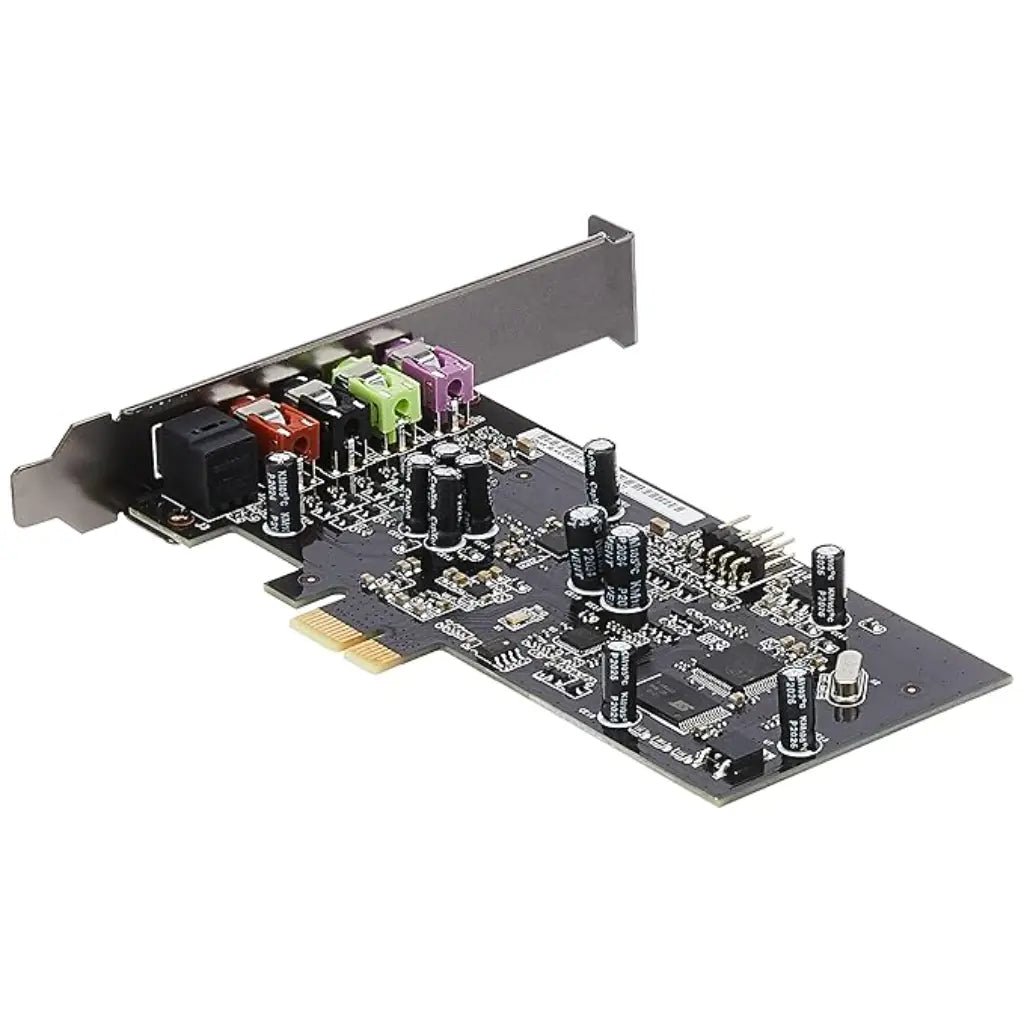 ASUS Xonar SE 5.1 Channel PCIe Gaming Sound Card with 192kHz/24-bit Hi-Res Audio Support