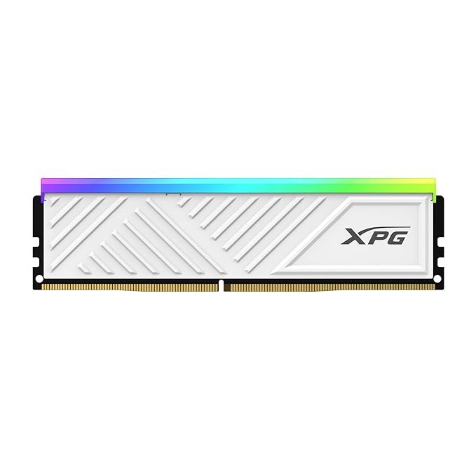 XPG SPECTRIX D35G 16GB (2x8GB) DDR4 3200MHz CL16 RGB Desktop Gaming Memory RAM - White