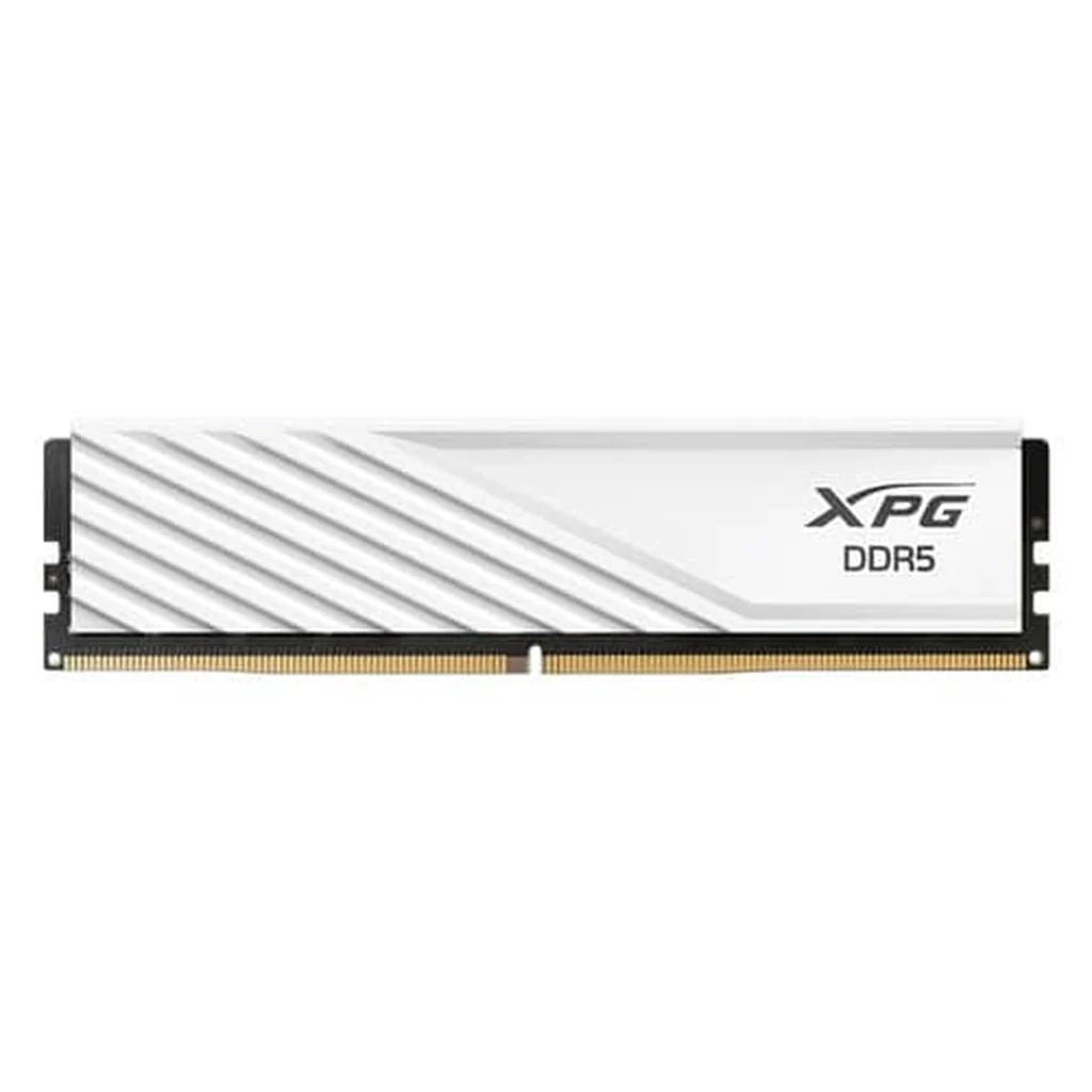 XPG LANCER BLADE 16GB (1x16GB) DDR5 5600MHz CL46 Low-Profile Gaming Desktop RAM - White