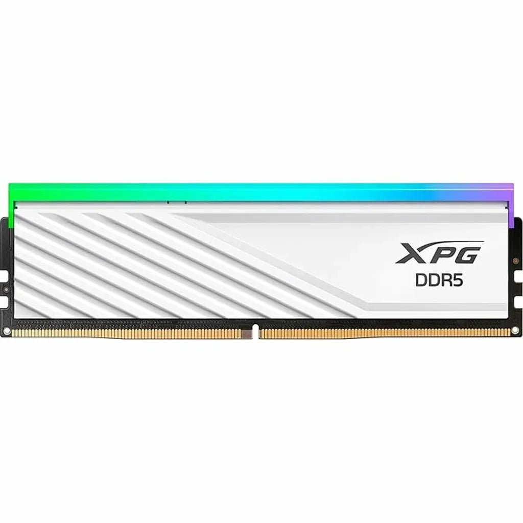 XPG LANCER BLADE RGB 16GB (1x16GB) DDR5 6000MHz CL30 Low-Profile Gaming Desktop RAM - White - Intel XMP 3.0 & AMD EXPO Ready