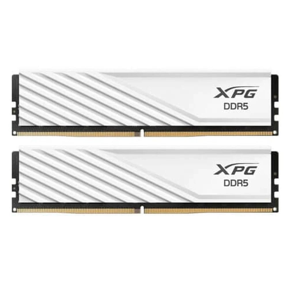 XPG LANCER BLADE 64GB (2x32GB) DDR5 6000MHz CL30 Low-Profile Desktop Memory Kit - White - Intel XMP 3.0 & AMD EXPO Ready
