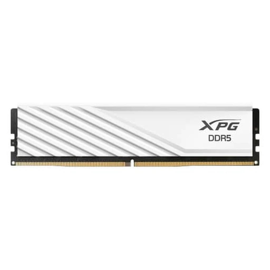 XPG LANCER BLADE 16GB (1x16GB) DDR5 6000MHz CL48 Low-Profile Gaming Desktop RAM - White