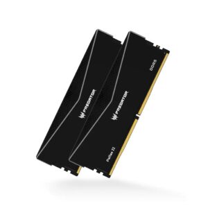 Acer Predator Pallas II 32GB (2x16GB) DDR5 6000MHz CL30 High-Performance Gaming Desktop RAM Kit - Black (Intel XMP 3.0 & AMD EXPO Compatible)