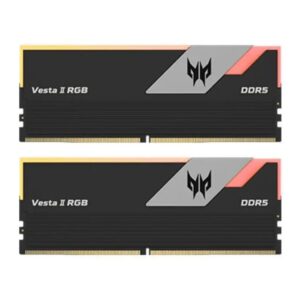 Acer Predator Vesta II RGB 32GB (2x16GB) DDR5 6000MHz CL32 Desktop Gaming Memory Kit