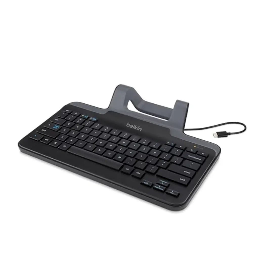Belkin Wired USB-C Keyboard with Integrated Stand for Chrome OS Tablets