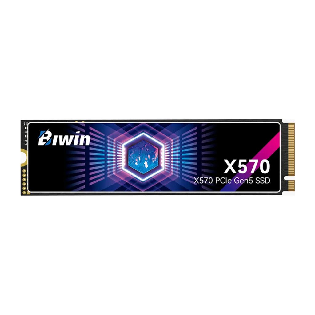 Biwin Black Opal X570 1TB PCIe Gen5 NVMe 2.0 High-Performance Internal Solid State Drive