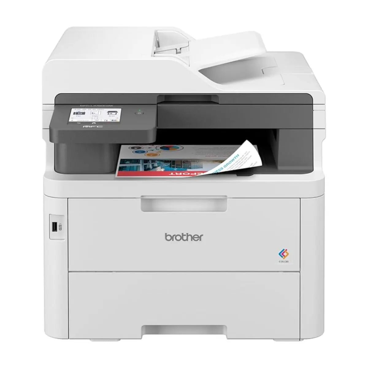 Brother MFC-L3760CDW Compact Digital Colour Laser Multifunction Printer with Duplex Printing
