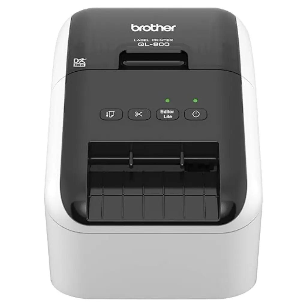 Brother QL-800 Professional High-Speed Label Printer with Auto Cutter and USB Connectivity