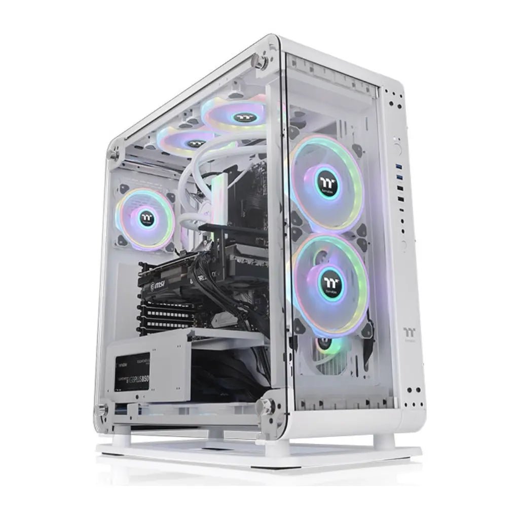 Thermaltake Core P6 Snow Edition ATX Mid Tower Tempered Glass Computer Case