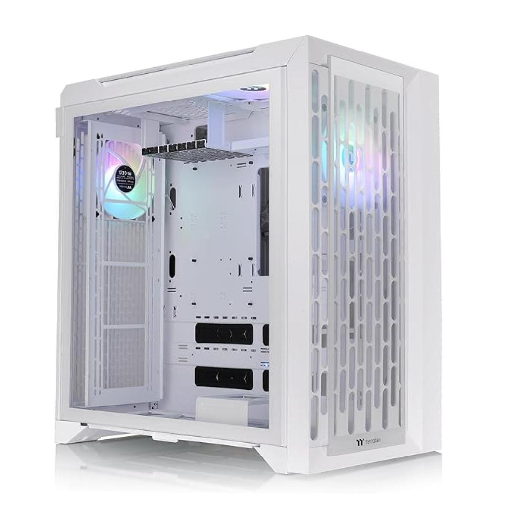 Thermaltake CTE C700 ARGB Snow Mid Tower Computer Case - High Airflow ATX Chassis