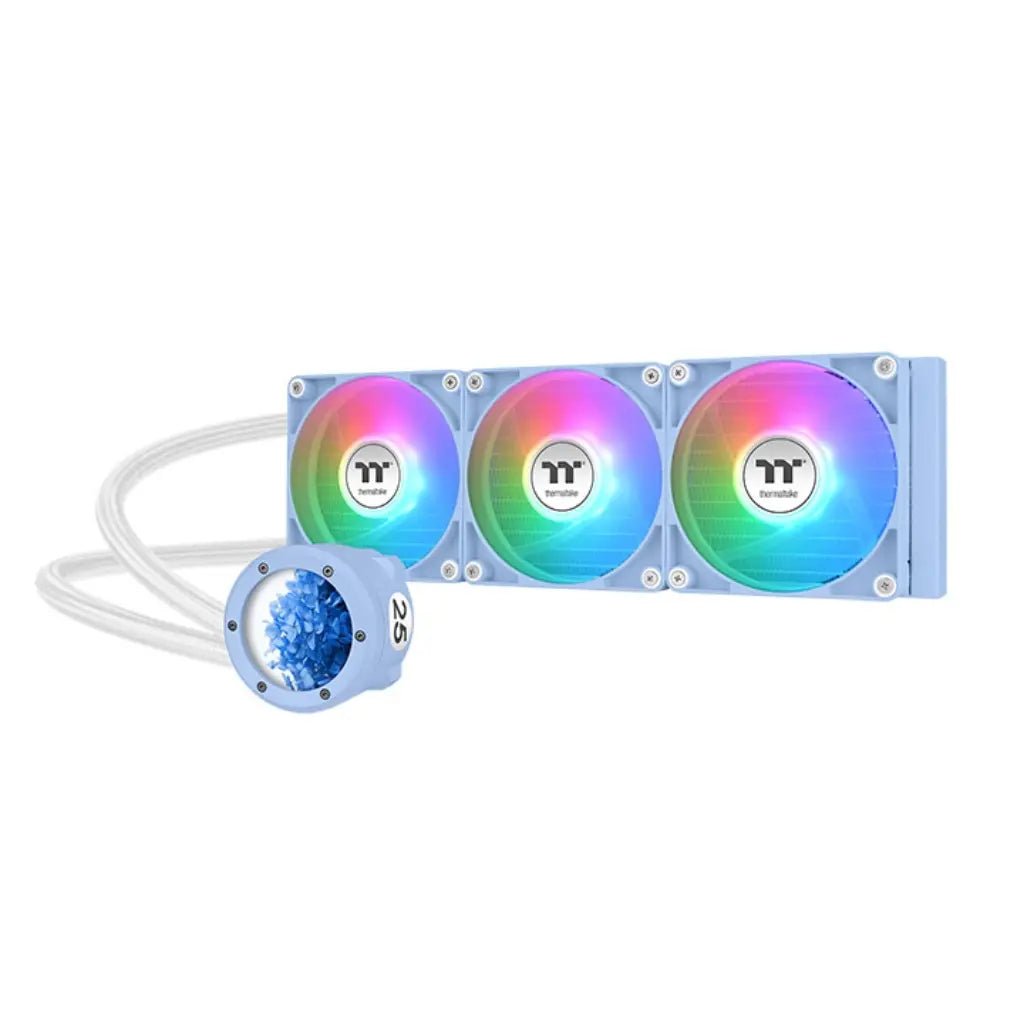 Thermaltake TH360 V2 Ultra ARGB Sync 360mm All-In-One Liquid CPU Cooler - Hydrangea Blue Edition