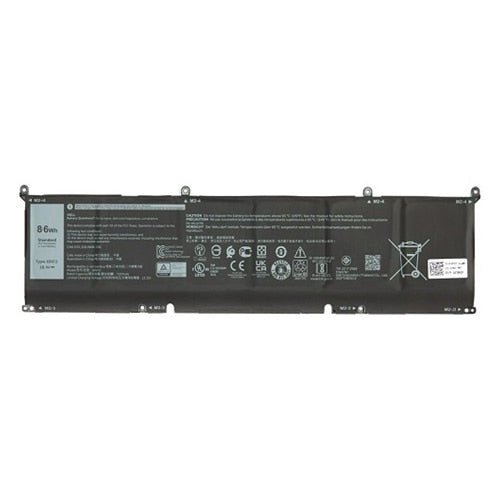 Dell 69KF2 Laptop Replacement Battery - 86WHr