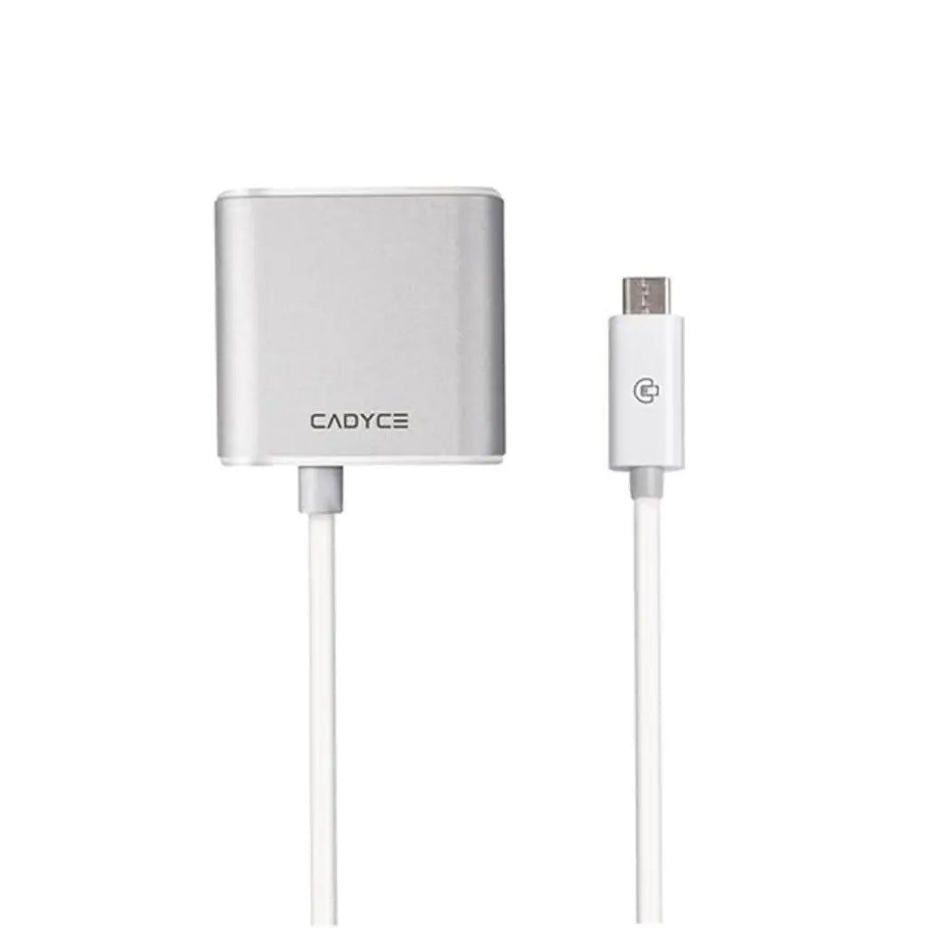 Cadyce CA-C3HDMI USB-C to HDMI 4K 60Hz Adapter with 100W Power Delivery and Audio Support