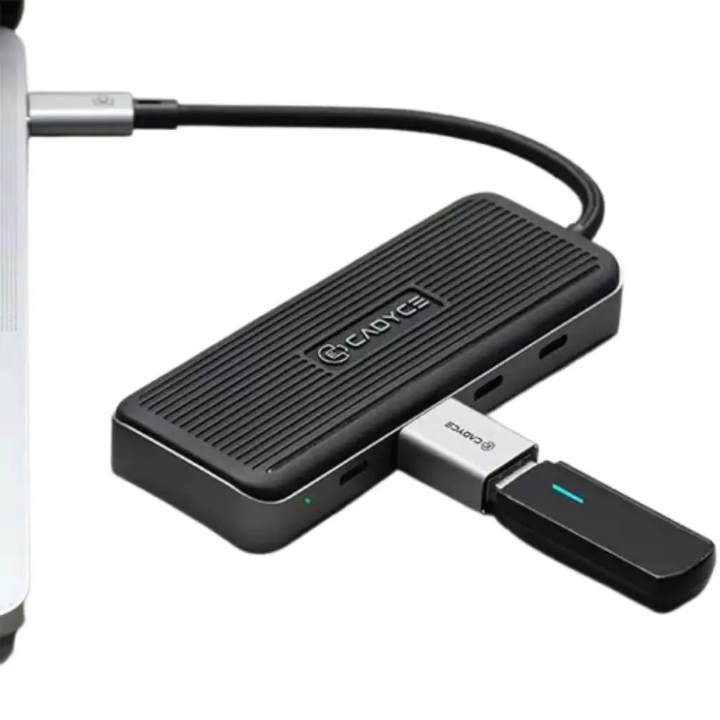 Cadyce CA-CC4H10G USB-C to USB-C 3.1 Gen2 4-Port Data and Charging Hub