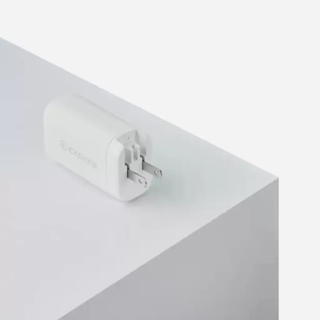 Cadyce CA-CPA61 65W GaN Fast Wall Charger with Dual USB-C PD 3.0 and USB-A QC 3.0 Ports