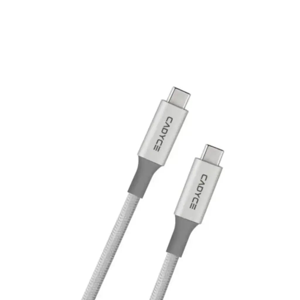 Cadyce CA-U4C2C 0.8m USB4 Type-C to Type-C High-Speed Data and Charging Cable