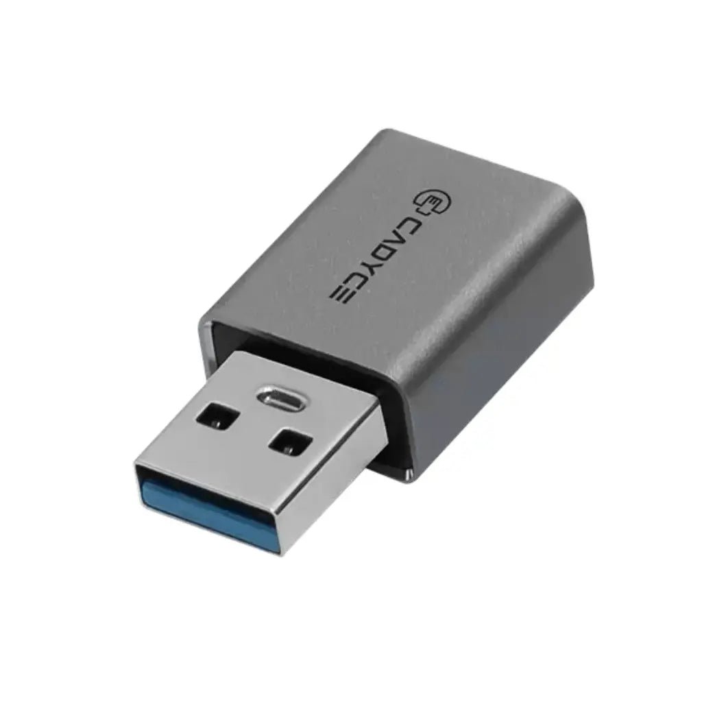 Cadyce CA-UCF USB 3.0 Type-A Male to USB-C Female Adapter - High-Speed Data Transfer Converter
