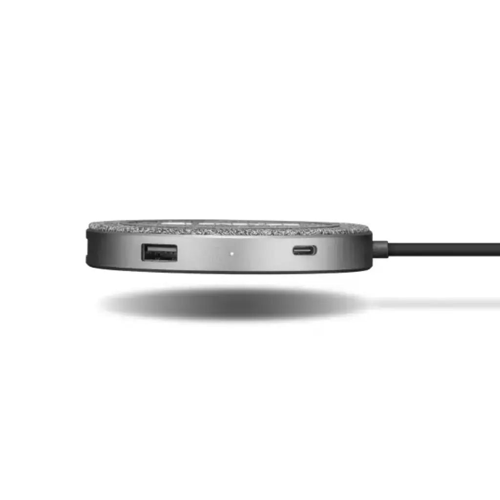 Cadyce CA-WCHP USB-C Multi-Port Docking Station with Integrated Qi Wireless Charging Pad
