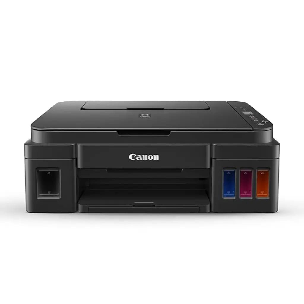 Canon PIXMA G2010 Refillable Ink Tank All-in-One Printer for High-Volume Borderless Photo and Document Printing