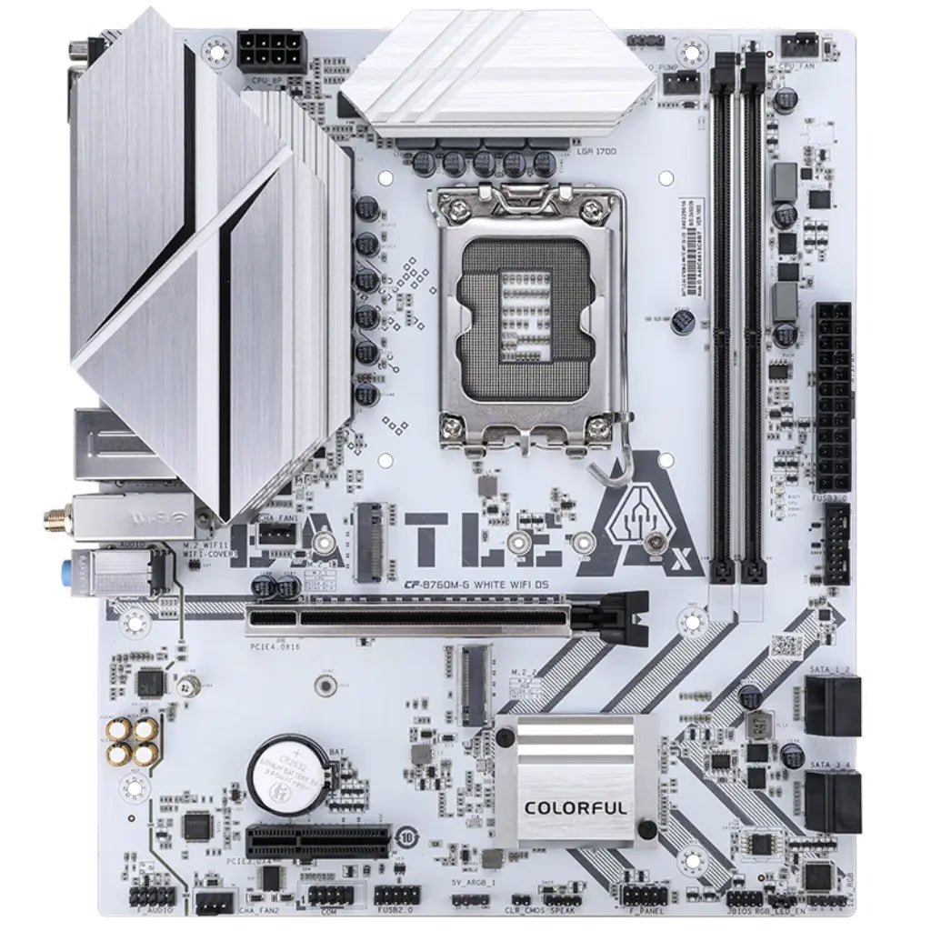 Colorful BATTLE-AX B760M-G WiFi 6 LGA1700 DDR5 Gaming Motherboard