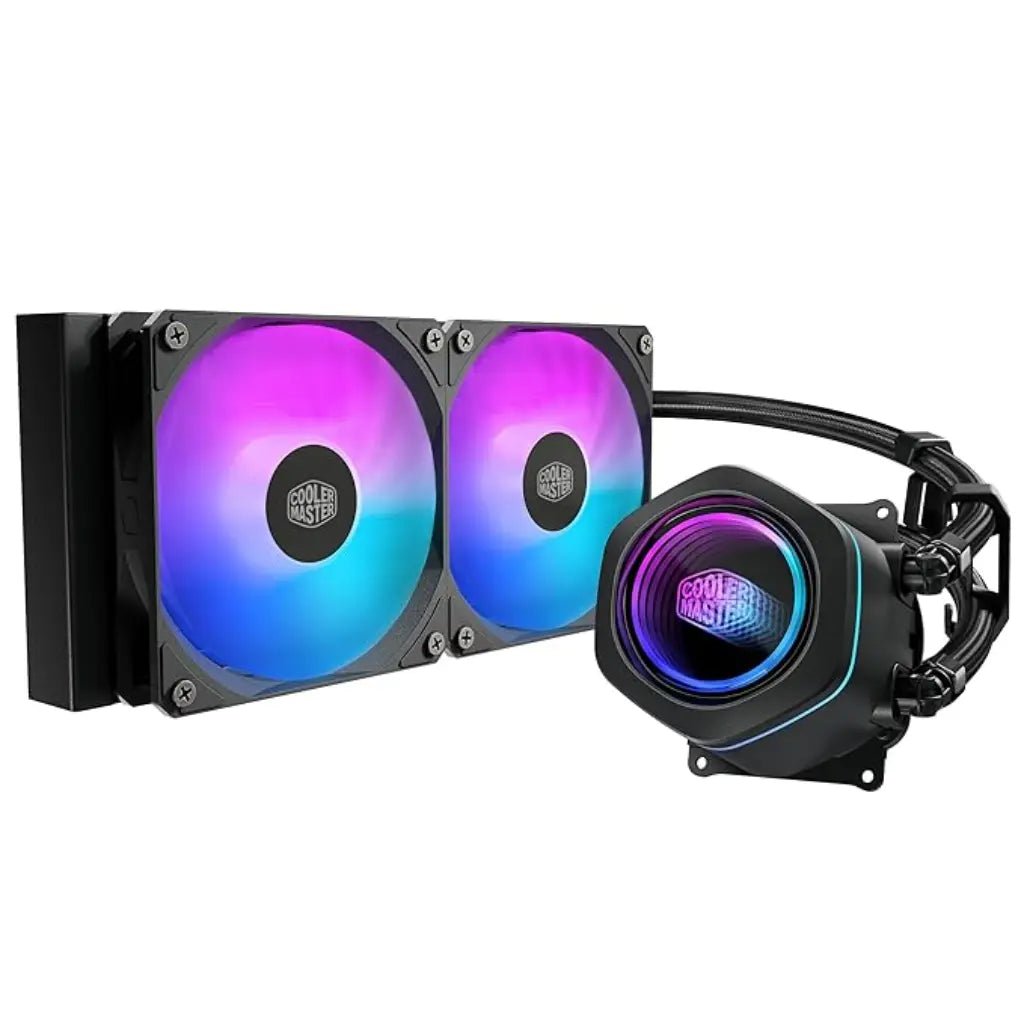 Cooler Master MasterLiquid 240mm Core Nex ARGB All-In-One Liquid CPU Cooler - Black