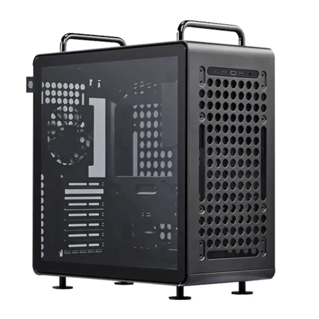 Cooler Master QUBE 540 Stardust Iron ATX Mid-Tower PC Case with Modular Design