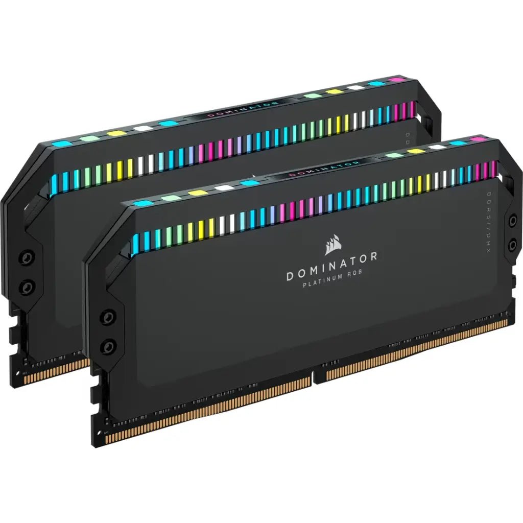 Corsair Dominator Platinum RGB 32GB (2x16GB) DDR5 7000MHz CL34 High-Performance Desktop Memory Kit - Black