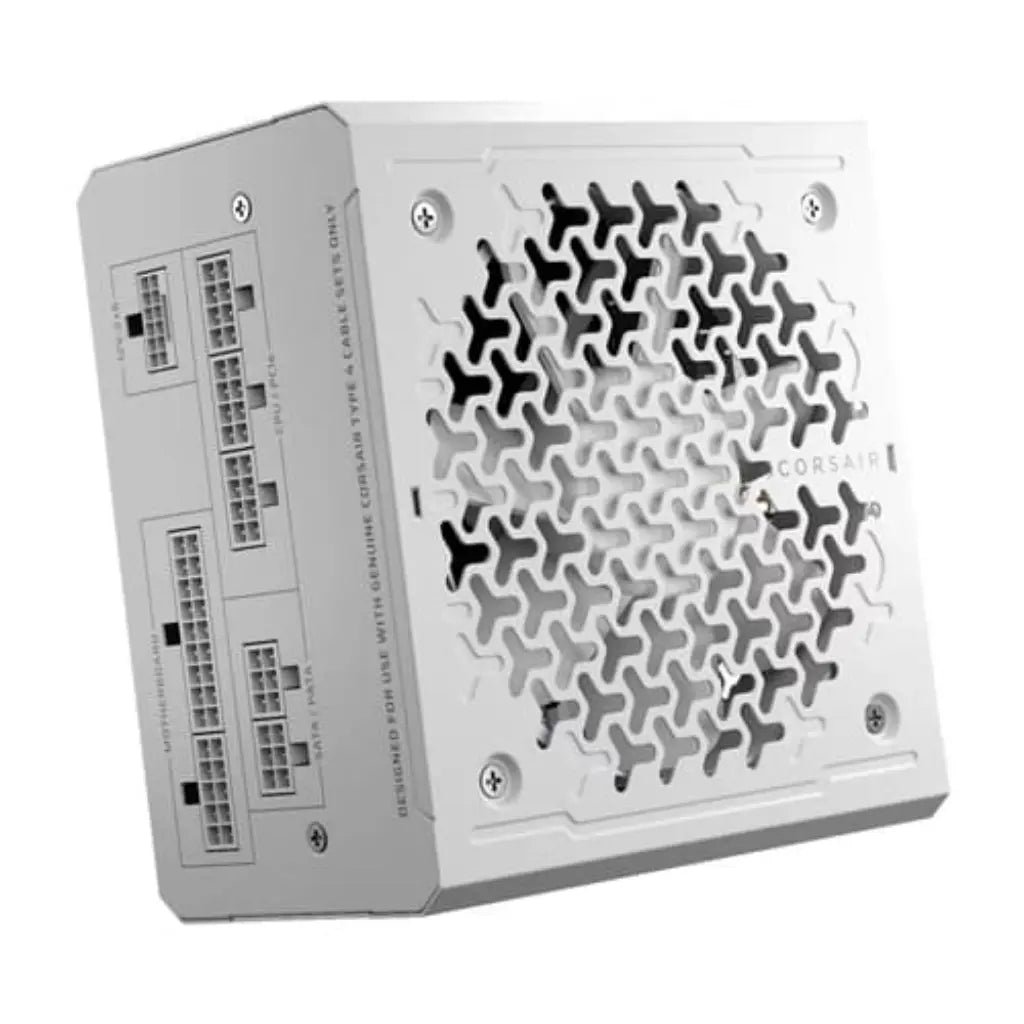 Corsair RMe Series RM850e 850W 80 Plus Gold Certified Fully Modular ATX 3.1 Power Supply - White Edition