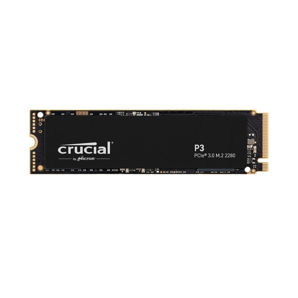 Crucial P3 500GB M.2 NVMe PCIe 3.0 Internal Solid State Drive (SSD)