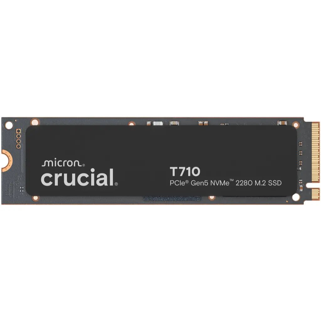 Crucial T710 2TB PCIe Gen5 NVMe M.2 2280 Internal Solid State Drive