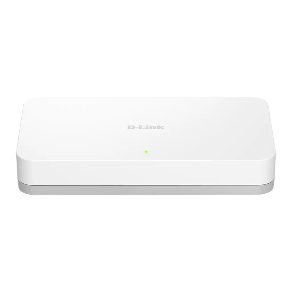 D-Link DGS-1008A 8-Port Gigabit Ethernet Unmanaged Desktop Switch with Silent Fanless Design