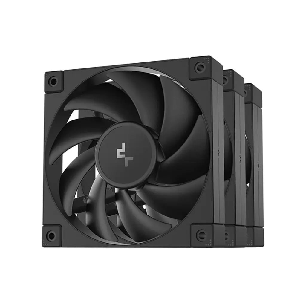 DeepCool FD12 120mm High-Performance Case Fan - 3-in-1 Pack