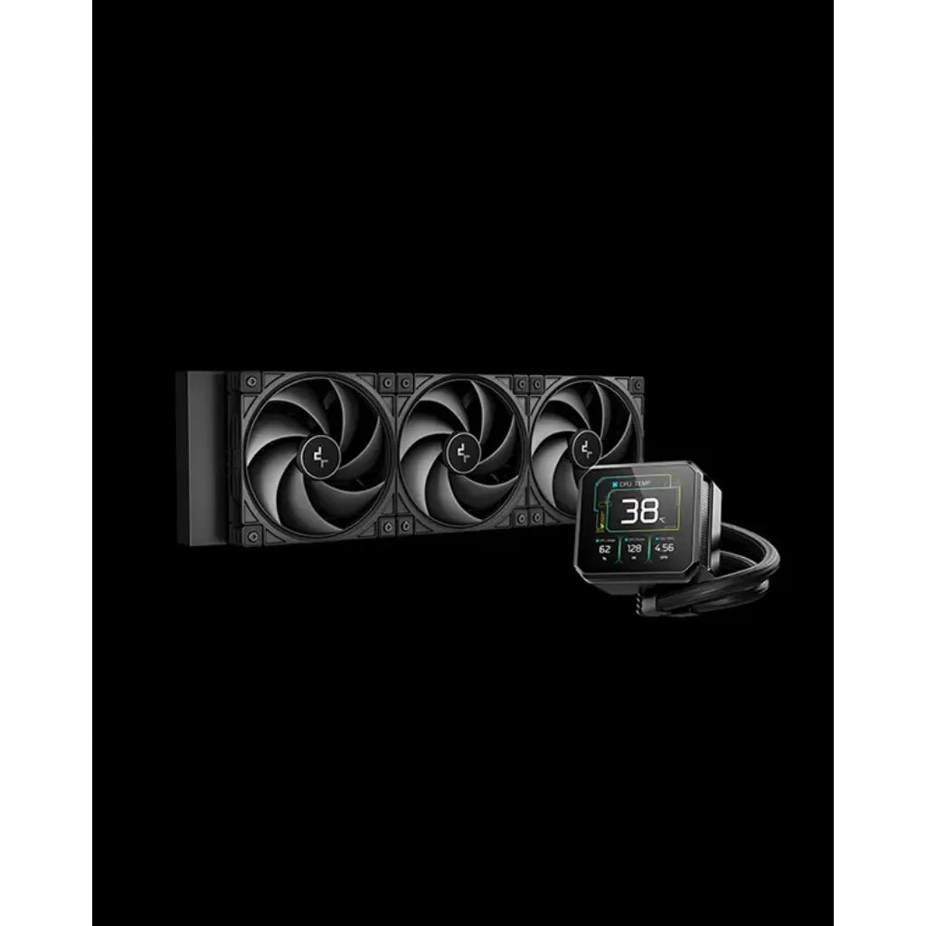 DeepCool Spartacus 360mm AIO Liquid CPU Cooler with 3.4-inch IPS LCD Display