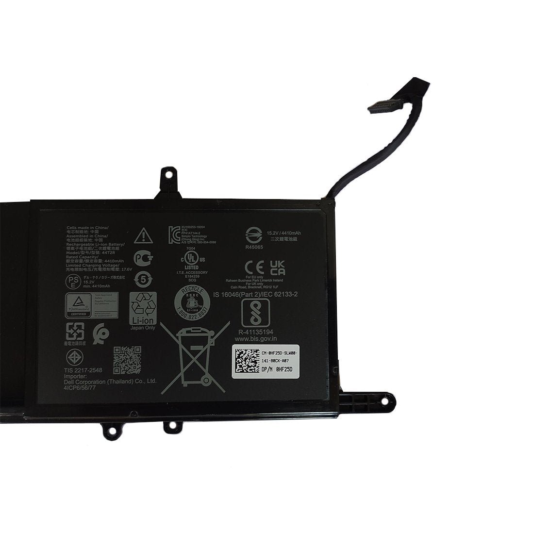 Dell Original 68Wh 4-Cell 15.2V 4410mAh Laptop Battery for Alienware 17 Series